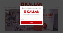 Desktop Screenshot of kallan.com.br